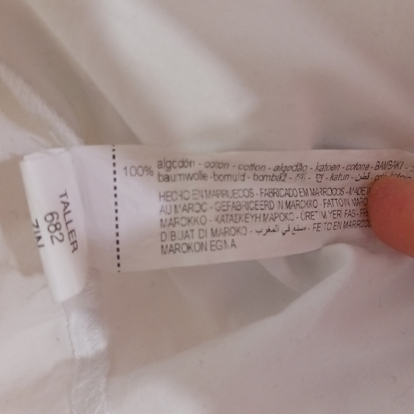 Zara oversized white shirt - Picture 5 of 8